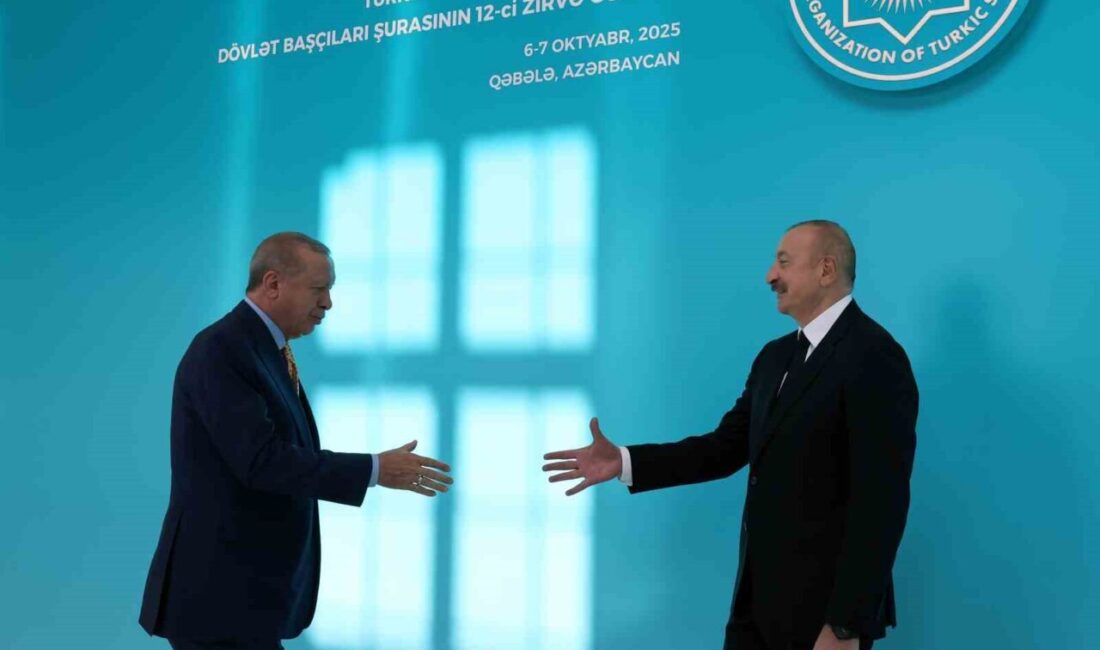 Cumhurbaşkanı Recep Tayyip Erdoğan, Azerbaycan'da düzenlenen TDT Devlet Başkanları Konseyi