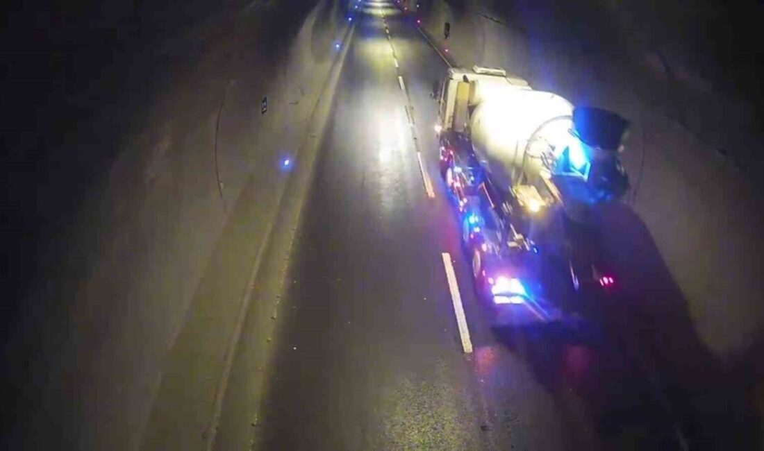 Cumhurbaşkanı Recep Tayyip Erdoğan’ın Rize'deki konvoyu, İyidere tünelinde arıza yapan