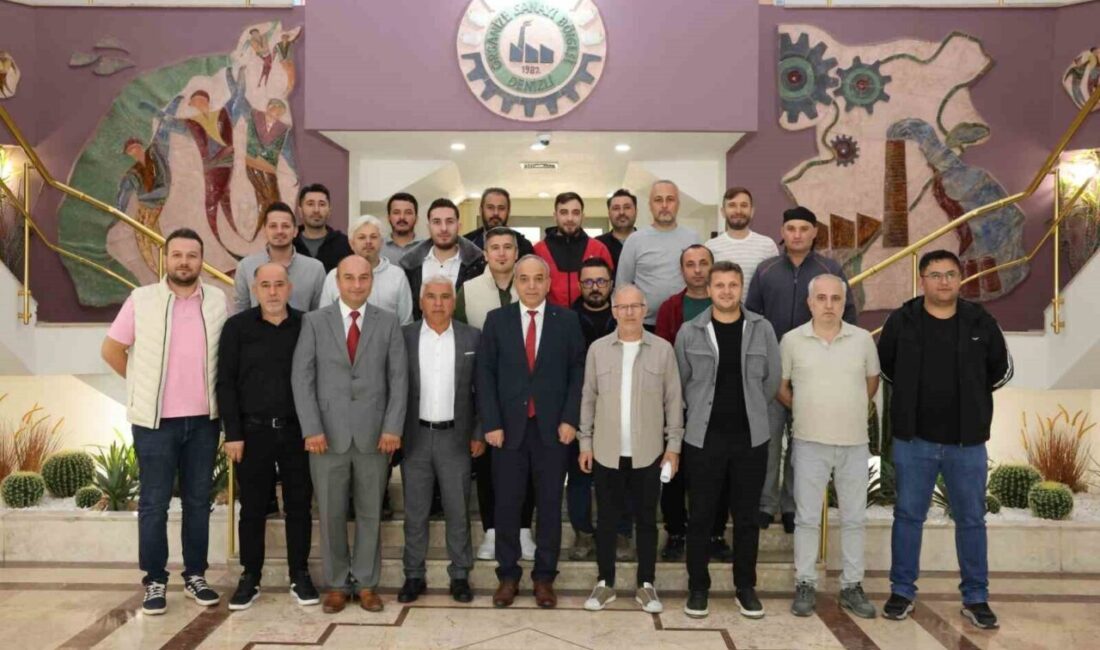 Denizli Organize Sanayi Bölgesi, 21. Futbol Turnuvası'nı başlatırken Süper Kupa'yı
