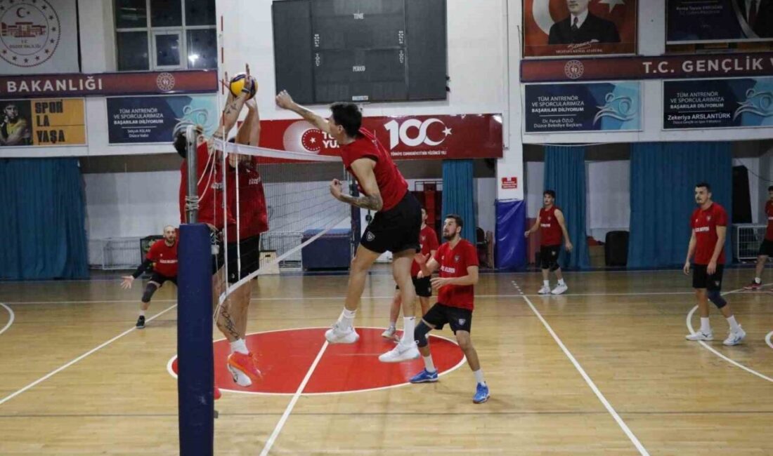 Düzce, Voleybolda Fenerbahçe ile Zorlu Bir Müsabakaya Hazırlanıyor Düzce Belediyesi Spor Akademisi, 19 Ekim Pazar günü Fenerbahçe ile