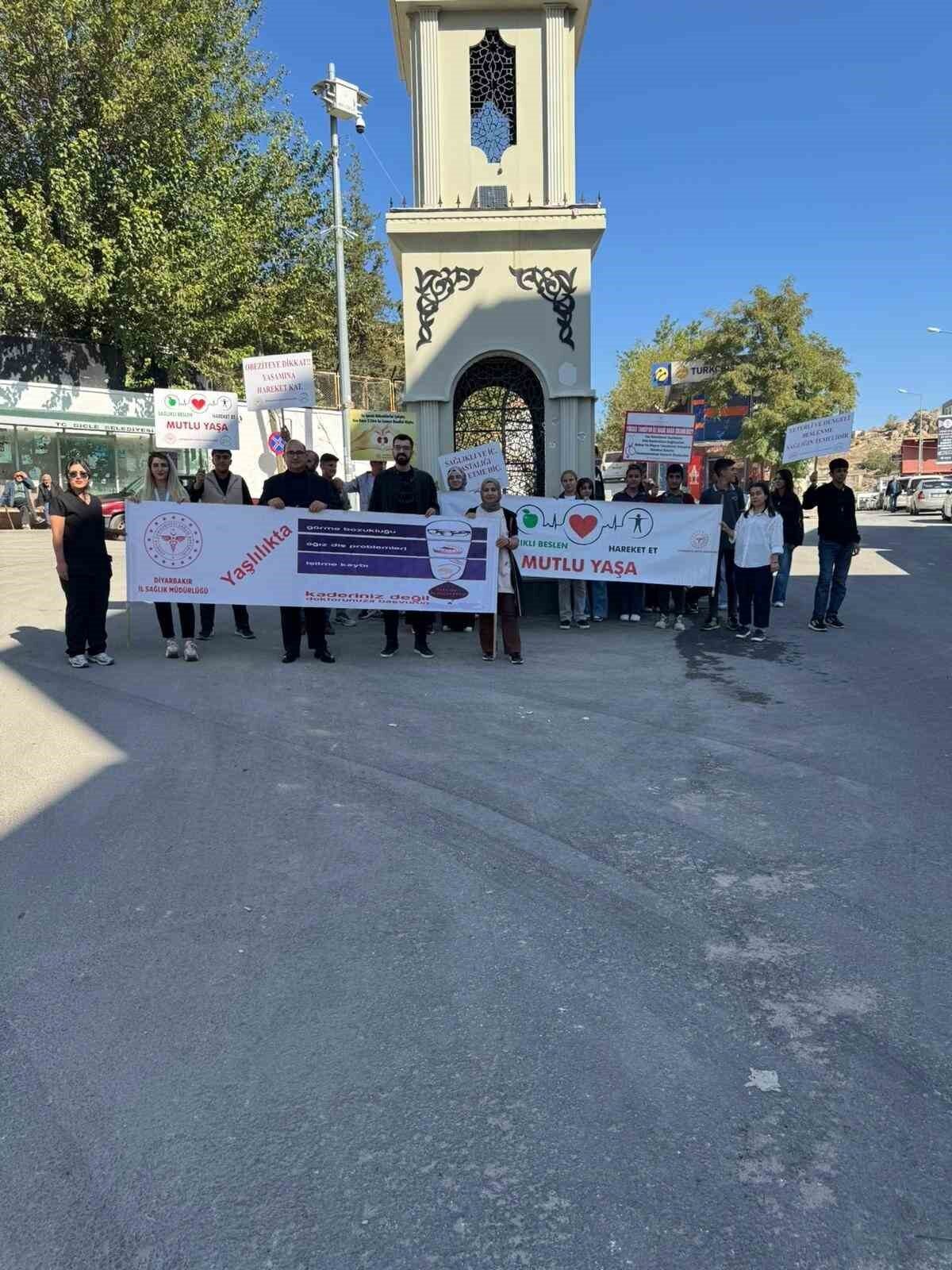Diyarbakır'ın Dicle İlçe Sağlık Müdürlüğü, Dünya Yaşlılar ve Dünya Yürüyüş