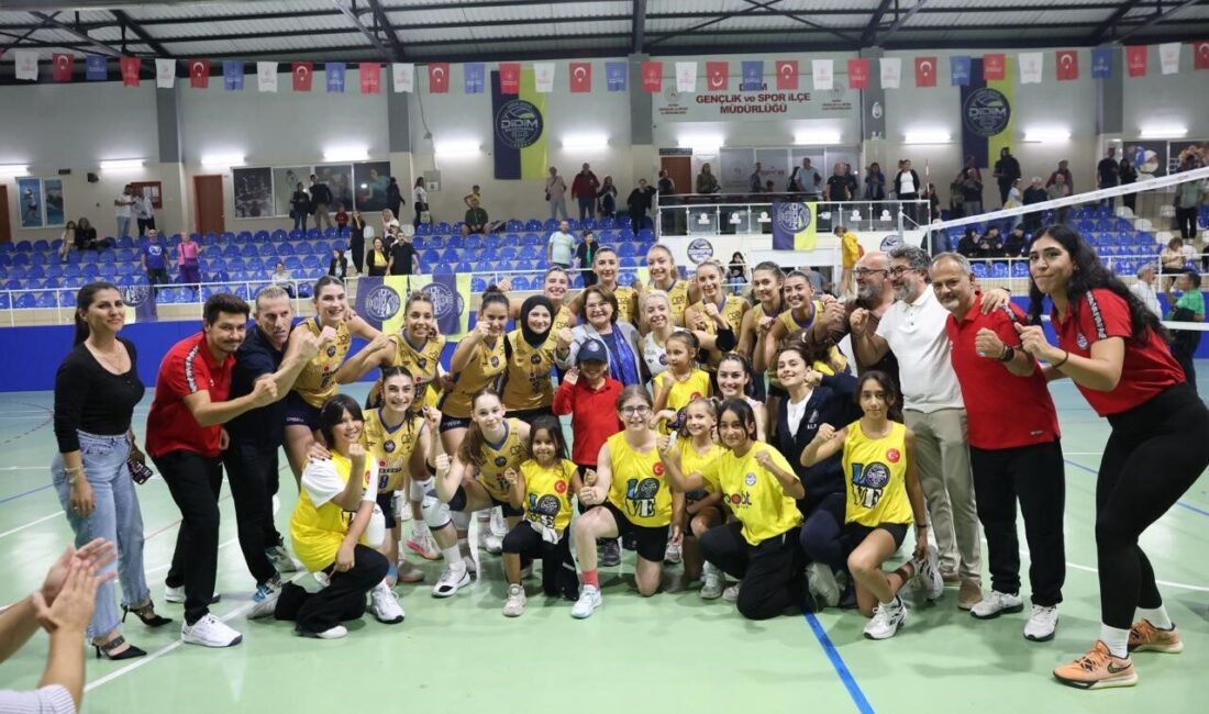Didim Belediyespor Kadın Voleybol Takımı, Gaziemir Belediyespor’u Geriden Gelerek Yendi Didim Belediyespor Kadın Voleybol Takımı, Gaziemir Belediyespor'u 3-2 yenerek önemli