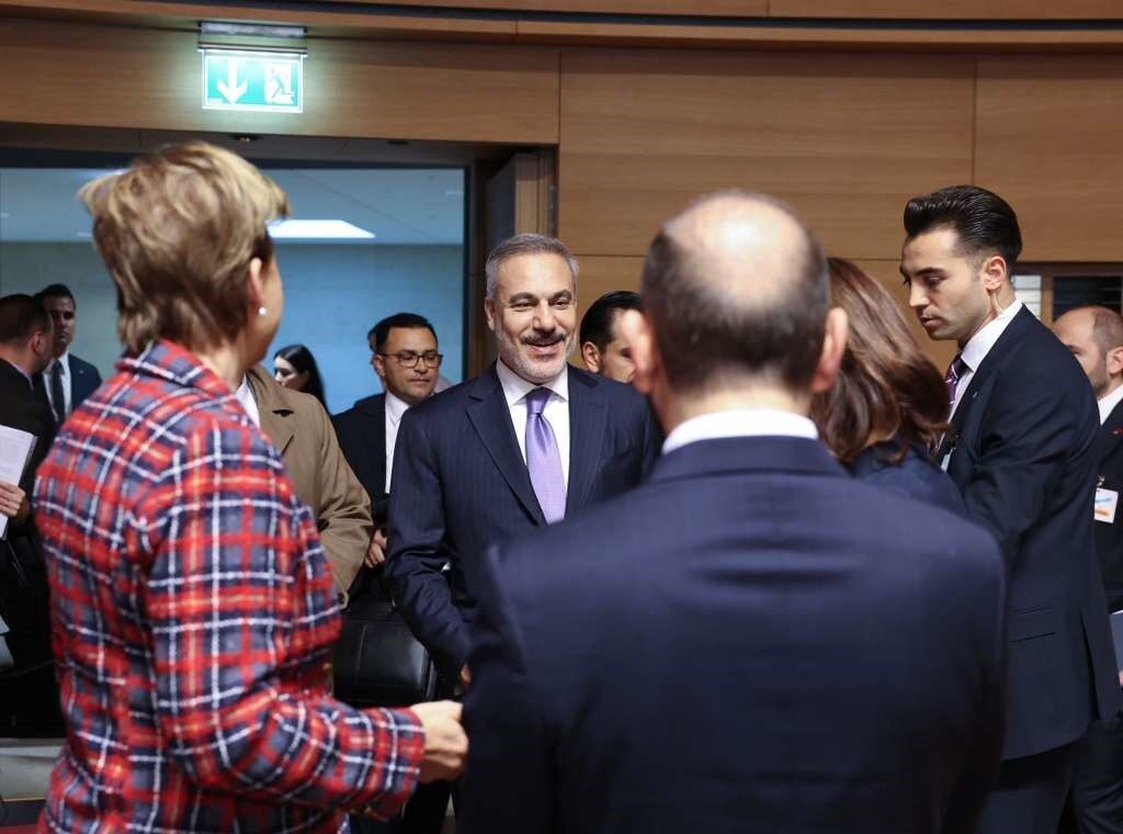 Dışişleri Bakanı Hakan Fidan, Lüksemburg'da düzenlenen Avrupa Birliği Dış İlişkiler