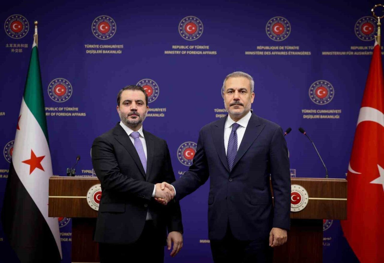 Dışişleri Bakanı Hakan Fidan, Suriye Dışişleri Bakanı Esad Hasan Şeybani