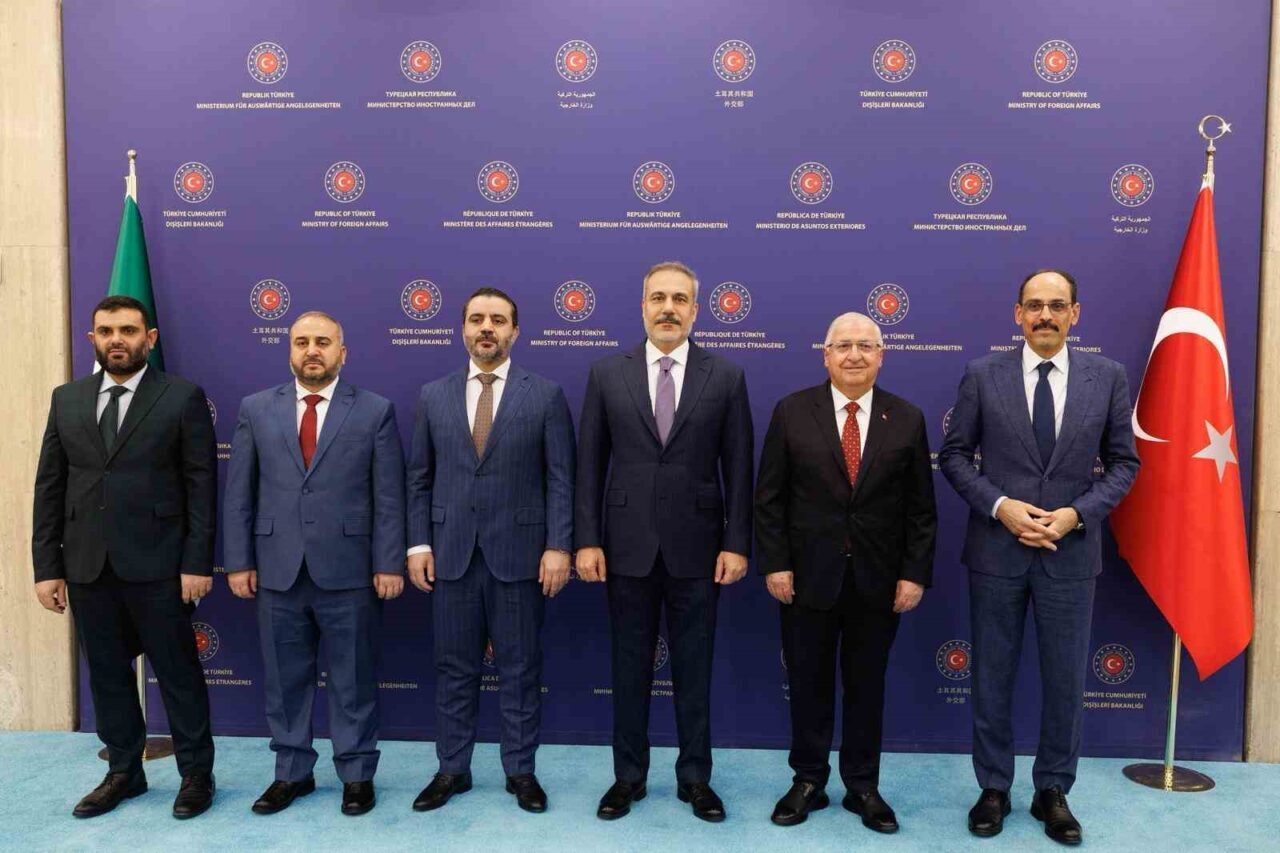 Dışişleri Bakanı Hakan Fidan, Milli Savunma Bakanı Yaşar Güler ve