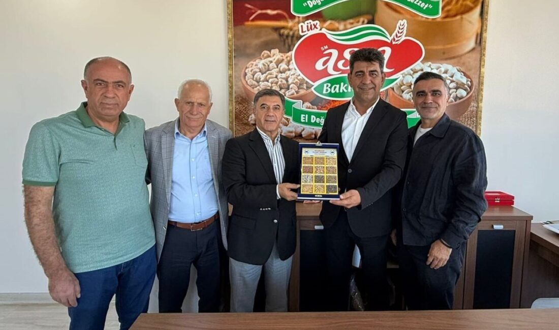 Diyarbakır Ticaret Borsa Başkanı Engin Yeşil, Asia Bakliyatı ziyaret ederek