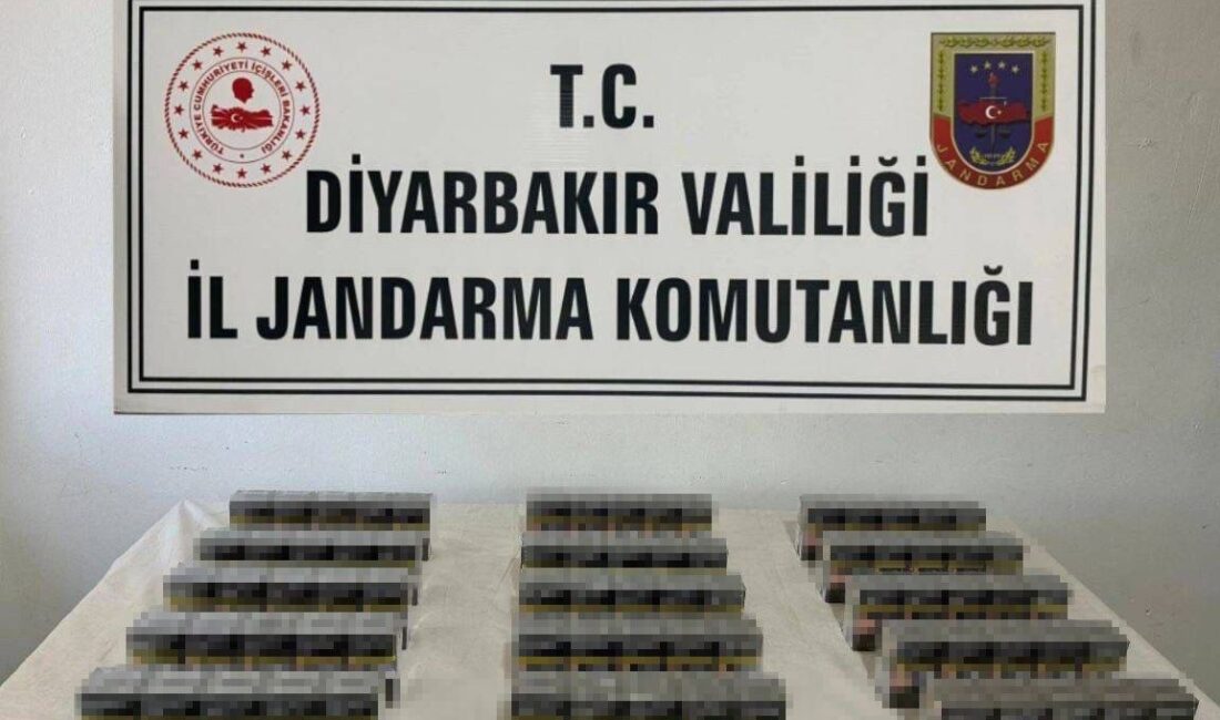 Diyarbakır'da jandarma, kaçak mal ticaretine yönelik yaptığı operasyonlarda 45 kişiyi