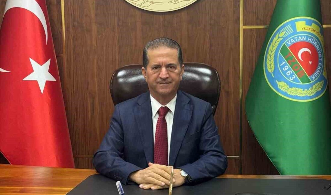 Adana Yüreğir Ziraat Odası Başkanı Mehmet Akın Doğan, 2024'te tarım