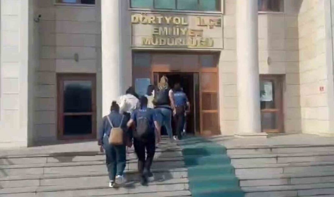 Hatay'ın Dörtyol ilçesinde bir masaj ve spa salonuna yapılan denetimde,