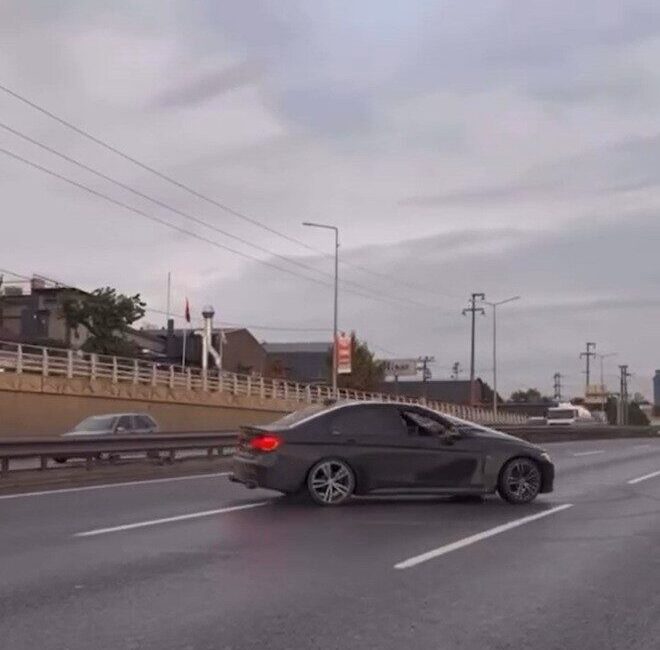 Kocaeli'de düğün konvoyunda drift atan sürücüye 52 bin 187 TL