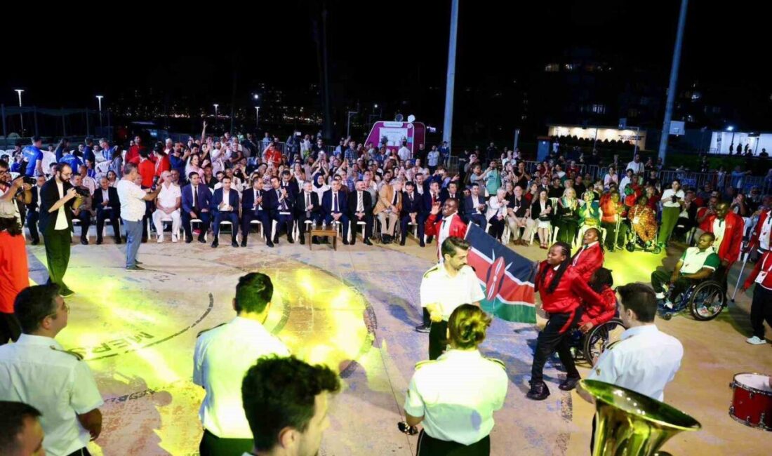 Dünya Bedensel Engelliler Plaj Oyunları, Mersin'de düzenlenen bir törenle start