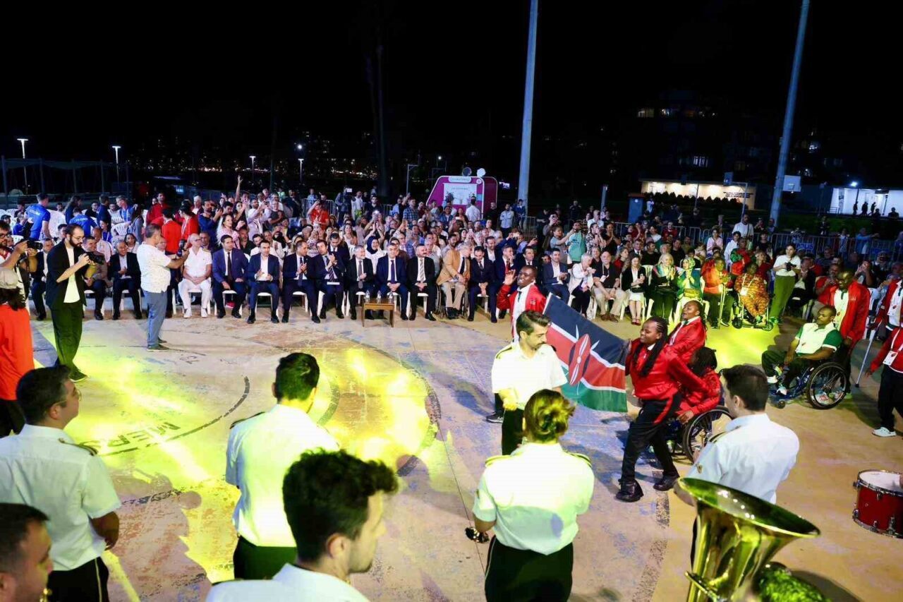 Dünya Bedensel Engelliler Plaj Oyunları, Mersin'de düzenlenen bir törenle start