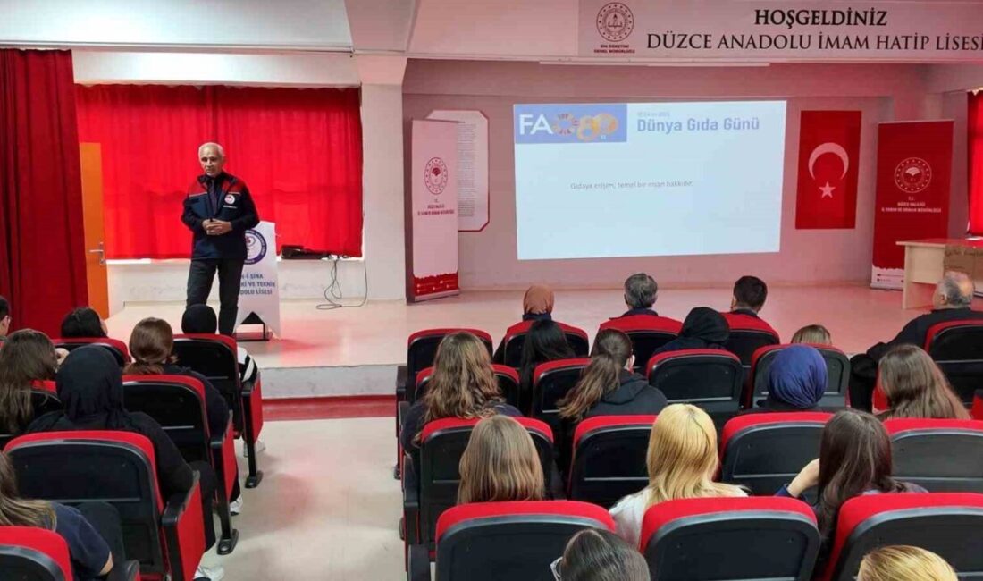 Düzce İl Tarım ve Orman Müdürlüğü, Dünya Gıda Günü kapsamında