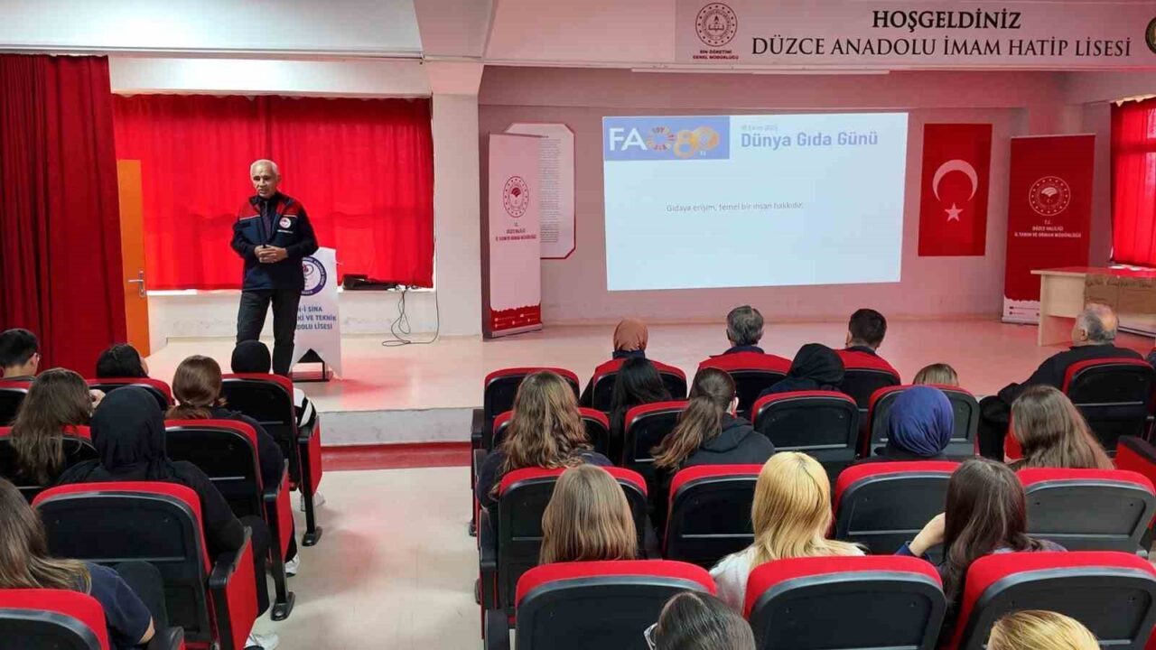 Düzce İl Tarım ve Orman Müdürlüğü, Dünya Gıda Günü kapsamında