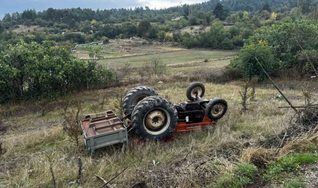 Balıkesir'in Dursunbey ilçesinde, 24 yaşındaki Mustafa Çiçek tarlaya giderken kullandığı