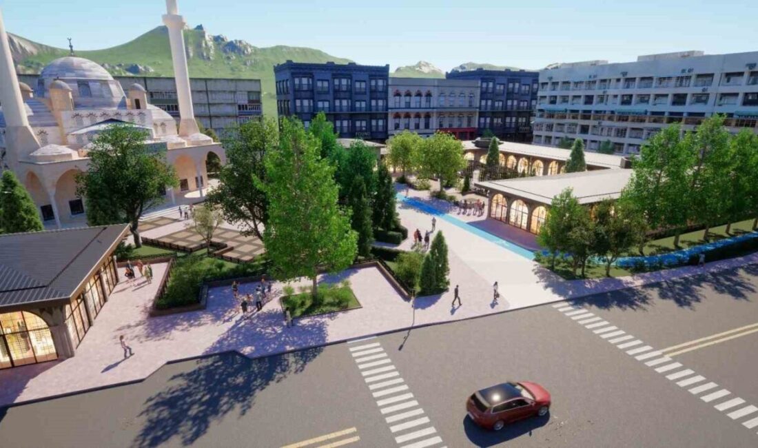 Düzce’de Yeni Projelerle Şehir Kimliğine Değer Katacak Eserler İnşa Edilecek Düzce Belediye Başkanı Dr. Faruk Özlü, Cedidiye Kent Meydanı 2.