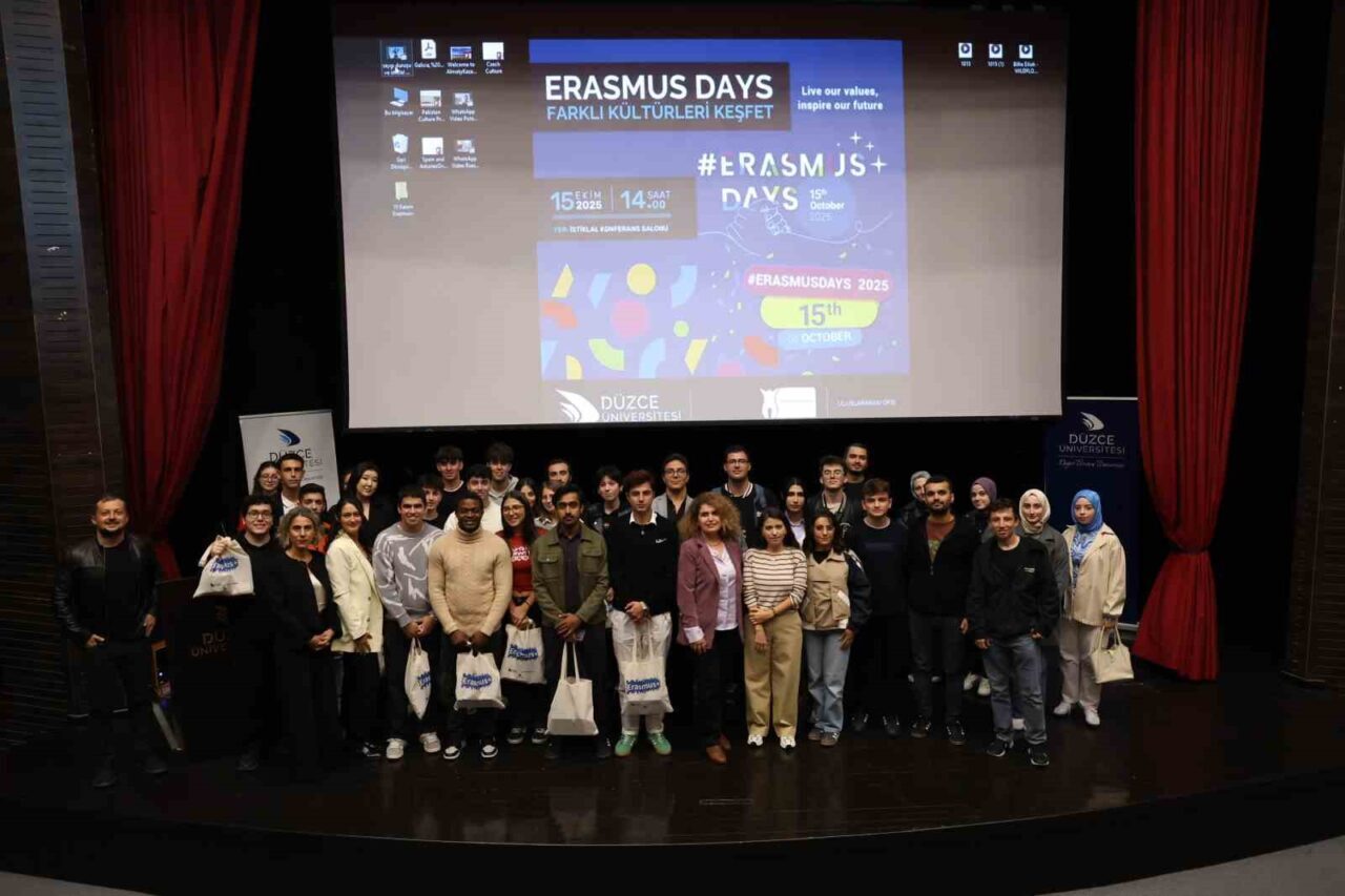 Düzce Üniversitesi’nde Erasmus Days Etkinliği Yoğun İlgiyle Gerçekleştirildi