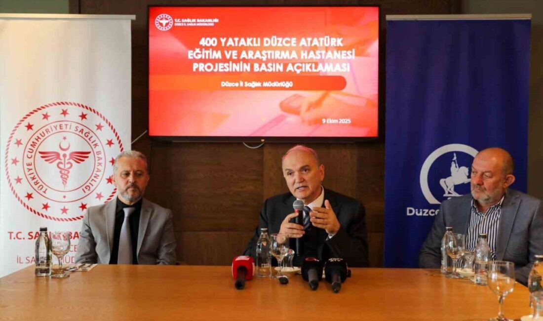 Düzce Belediye Başkanı Faruk Özlü, Aziziye Mahallesi'nde inşa edilecek 400