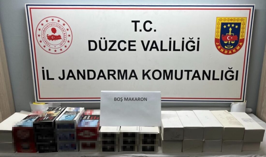 Düzce'de jandarma ve polis, 13-19 Ekim tarihlerinde gerçekleştirdiği 7 operasyonda