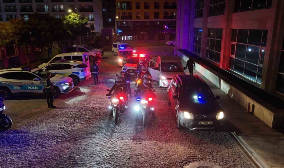 Edirne'de, İl Emniyet Müdürlüğü liderliğinde 126 polis ve gece bekçilerinin
