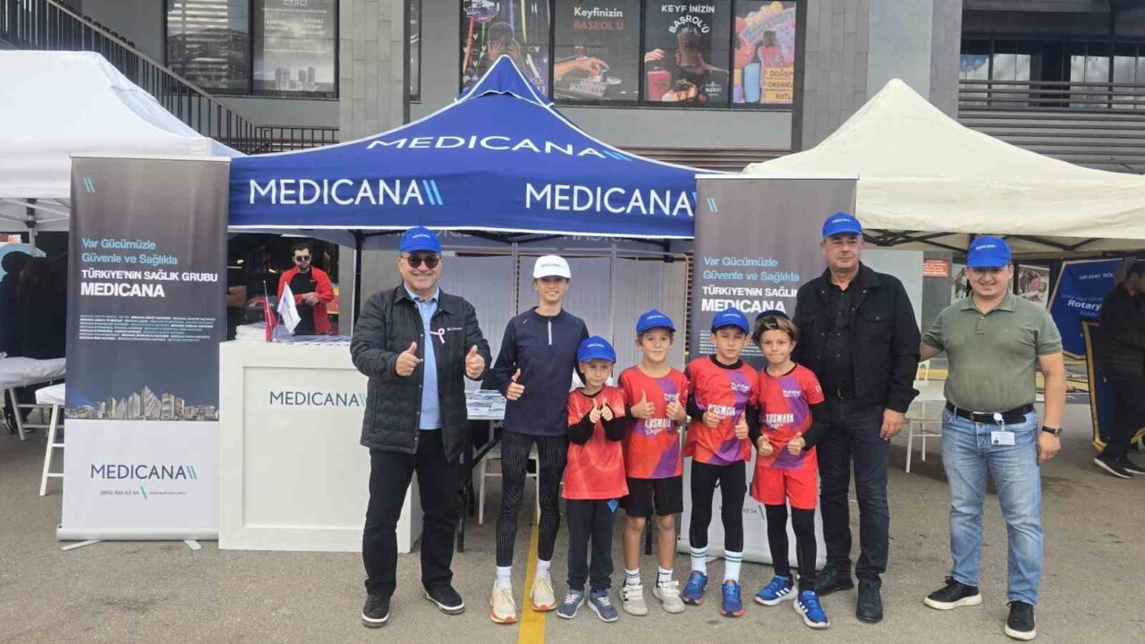 Bursa'da düzenlenen Eker I Run Koşusu'nun sağlık sponsoru yine Medicana