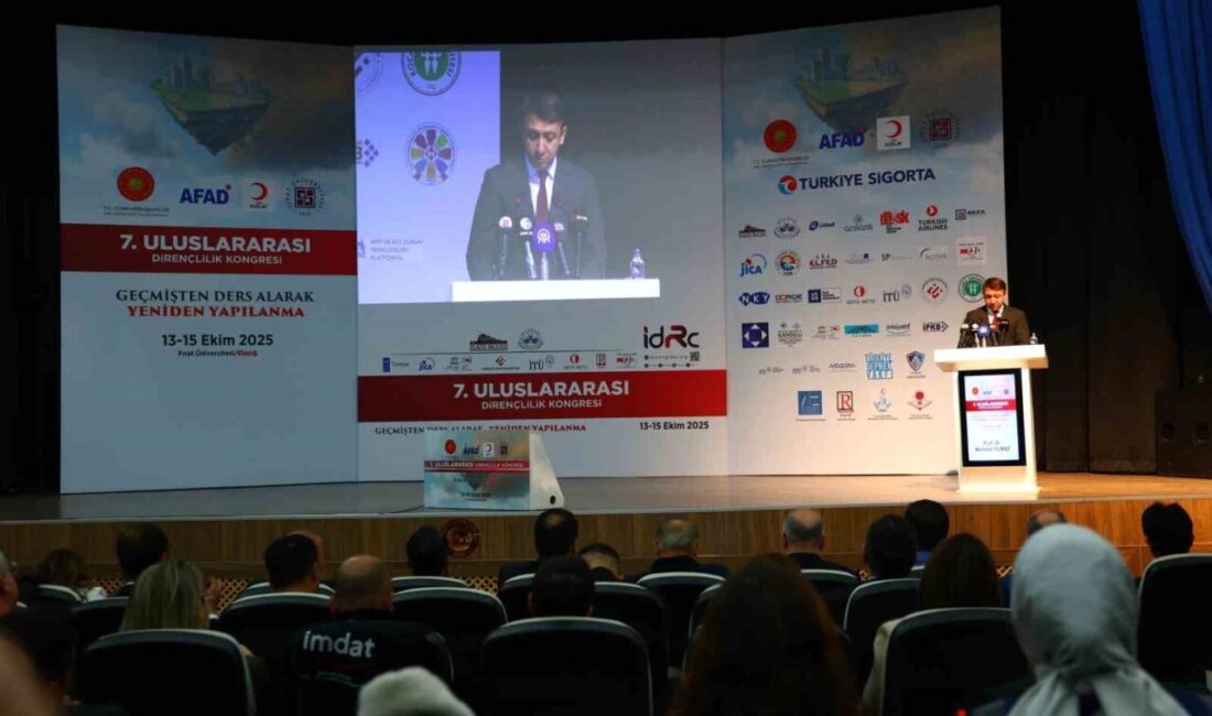 Fırat Üniversitesi'nde düzenlenen 7. Uluslararası Dirençlilik Kongresi, "Geçmişten Ders Alarak