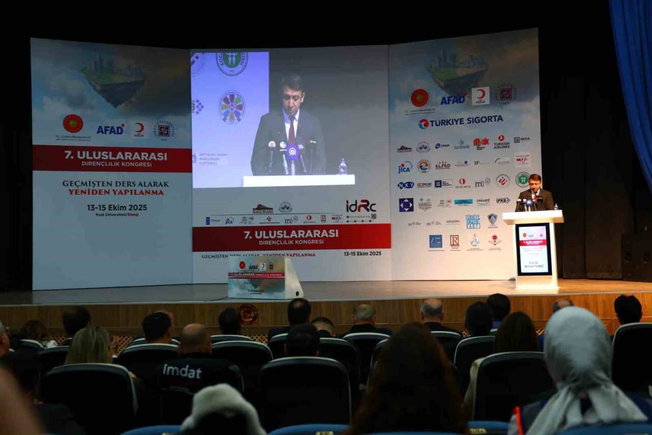 Fırat Üniversitesi'nde düzenlenen 7. Uluslararası Dirençlilik Kongresi, "Geçmişten Ders Alarak