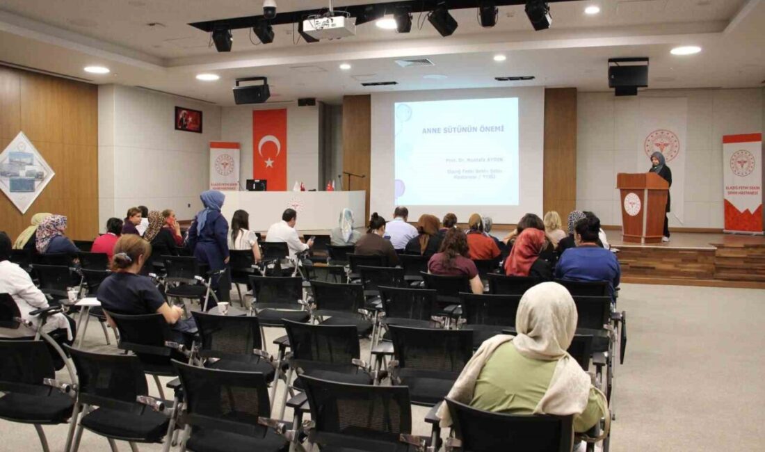 Elazığ Fethi Sekin Şehir Hastanesi, 1-7 Ekim Emzirme Haftası kapsamında