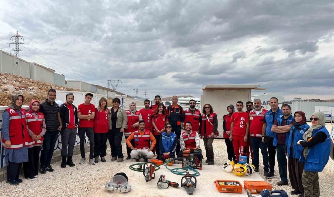 Elazığ’da Arama Kurtarma Ekiplerine Enkaz Eğitimi Verildi Elazığ İl Afet ve Acil Durum Müdürlüğü, SAR, ELDAK ve