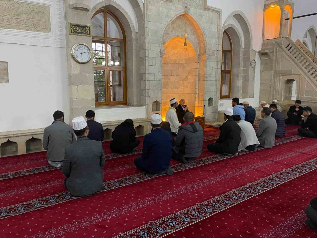 Elazığ'da, İl Müftülüğü tarafından düzenlenen "Sabah Namazı Buluşması" etkinliği Harput