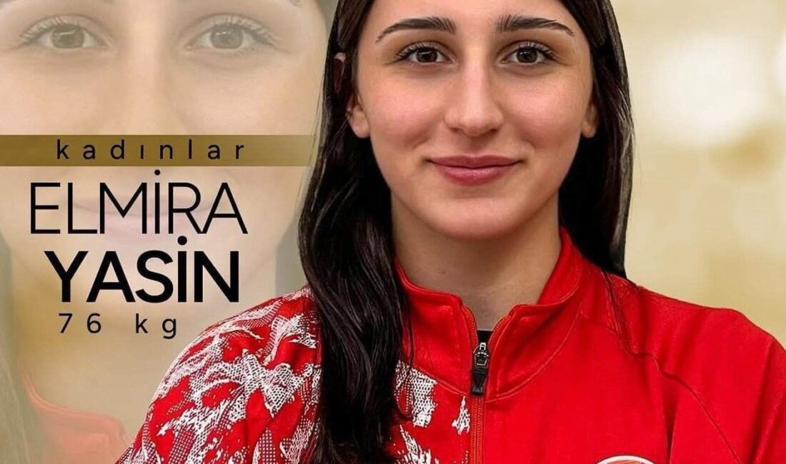 Erzincanlı milli güreşçi Elmira Yasin, Sırbistan'ın Novi Sad şehrinde düzenlenen
