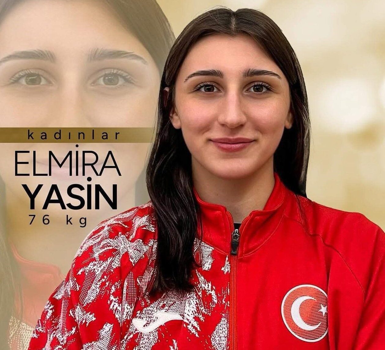 Erzincanlı milli güreşçi Elmira Yasin, Sırbistan'ın Novi Sad şehrinde düzenlenen
