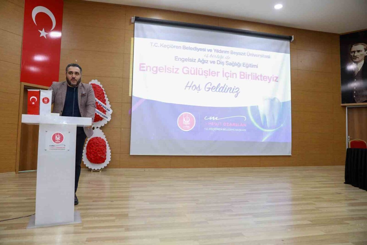 Keçiören Belediyesi, Engelli Bireyler İçin Ağız ve Diş Sağlığı Eğitimi Düzenledi