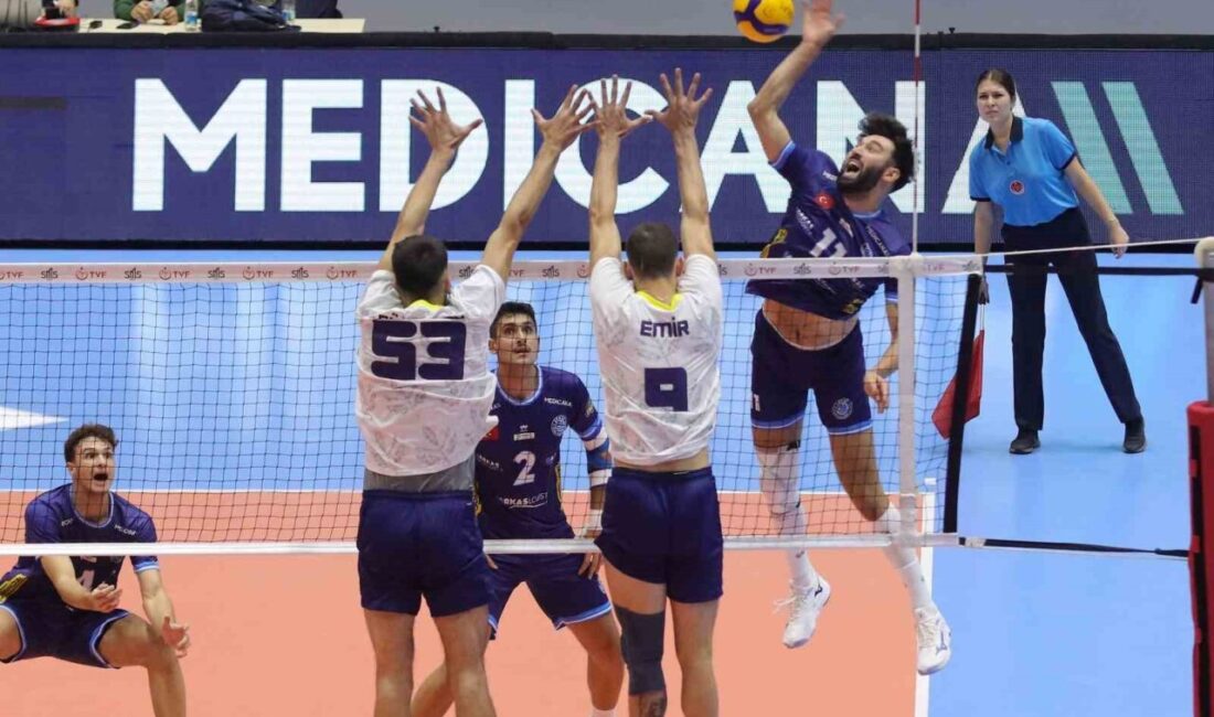 Arkas Spor, Voleybol 1. Ligi’nde Fenerbahçe Medicana’ya 3-0 Yenilerek Üçüncü Haftayı Kayıpla Geçirdi Erkekler Voleybol 1. Ligi 3. haftasında Arkas Spor, Fenerbahçe Medicana'ya