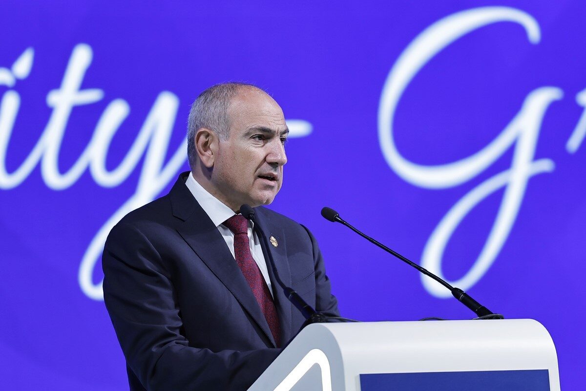 Ermenistan Başbakanı Nikol Paşinyan, Tiflis İpek Yolu Forumu'nda, Ermenistan üzerinden