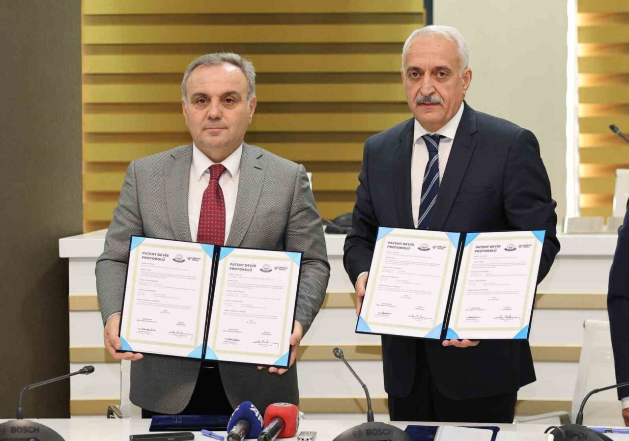 Erciyes Üniversitesi, üniversite-sanayi iş birliği çerçevesinde 4 patentini Çamsan Ordu