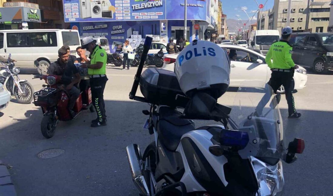 Erzincan İl Emniyet Müdürlüğü Trafik Denetleme Şube Müdürlüğü, şehir genelinde