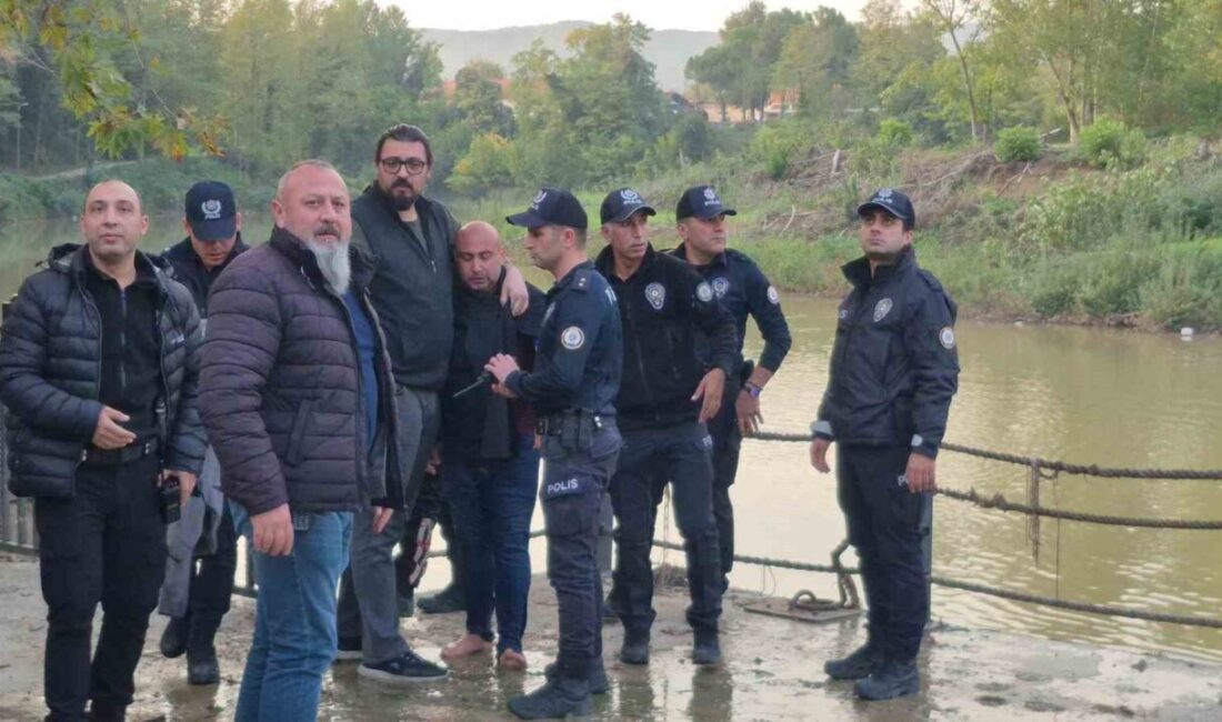 Bartın'da Y.S., eşiyle tartıştıktan sonra ırmağa atladı. Polis, uzun uğraşlar