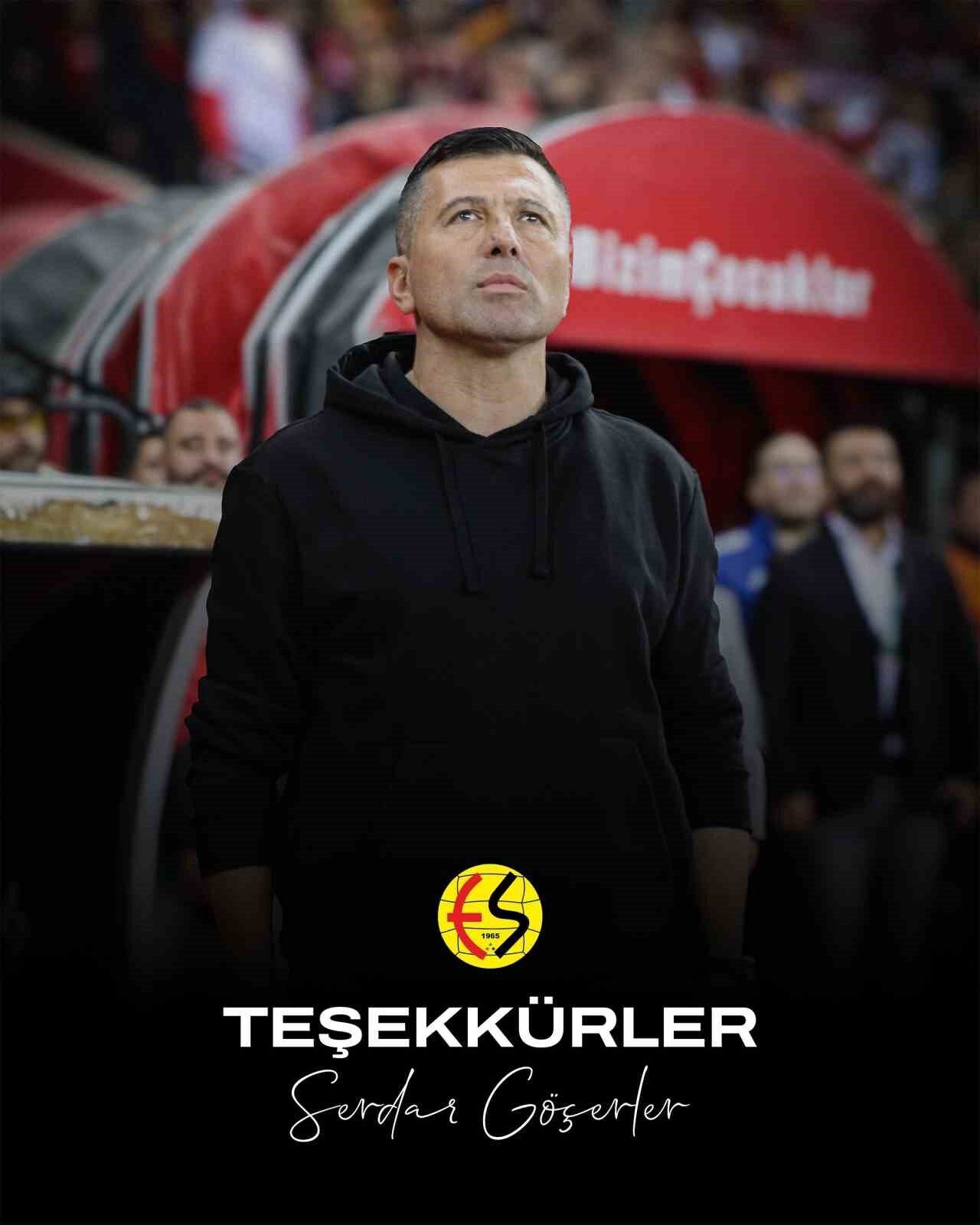 Eskişehirspor, Teknik Direktör Serdar Göçerler ile Resmi Olarak Fesih Gerçekleştirdi