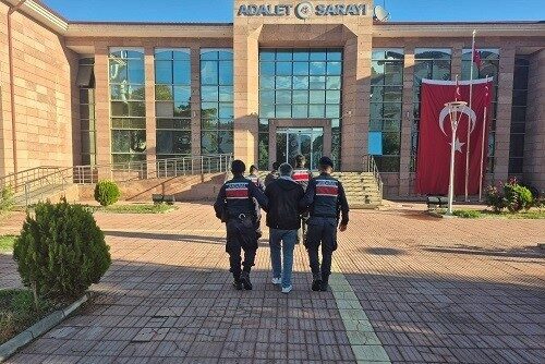Çorum'un Laçin ilçesinde jandarma, bir nakliye aracında yaptığı operasyonda 187