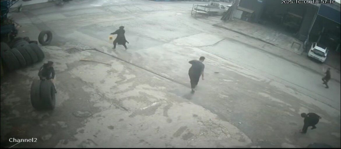 Bursa'da bir oto lastikçisine giren fare, esnafı zor durumda bıraktı.