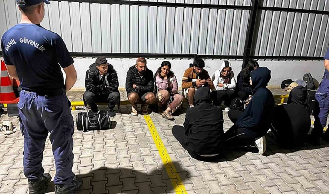 Muğla’nın Fethiye ilçesinde, Akmaz Plajı'nda düzenlenen operasyonda Sahil Güvenlik ve