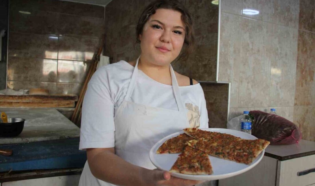 17 yaşındaki Cennet Gül Uçar Avcı, Aydın'ın Koçarlı ilçesinde kadın