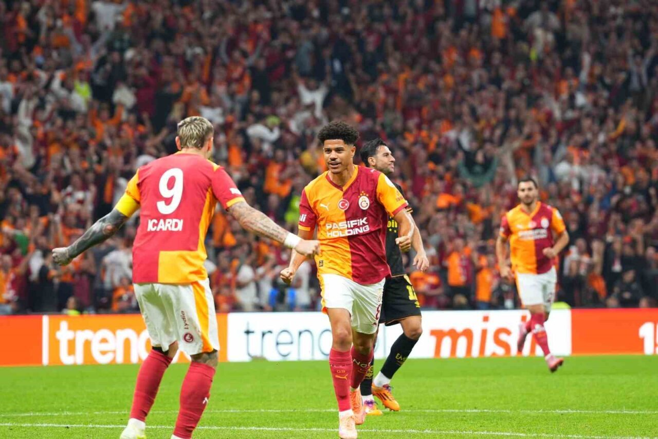 Galatasaraylı Gabriel Sara, Göztepe karşısında bu sezonki ilk golünü atarak