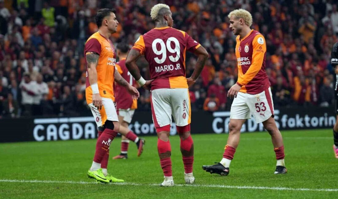 Galatasaray, Trendyol Süper Lig'in 8. haftasında Beşiktaş ile 1-1 berabere