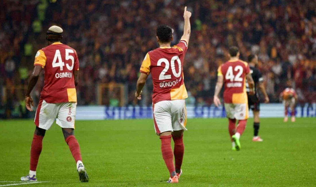 Galatasaray, Trendyol Süper Lig'in 8. haftasında Beşiktaş ile 1-1 berabere