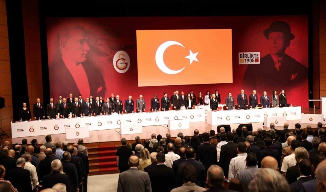 Galatasaray Spor Kulübü, yıllık olağan genel kurul toplantısını yarın saat