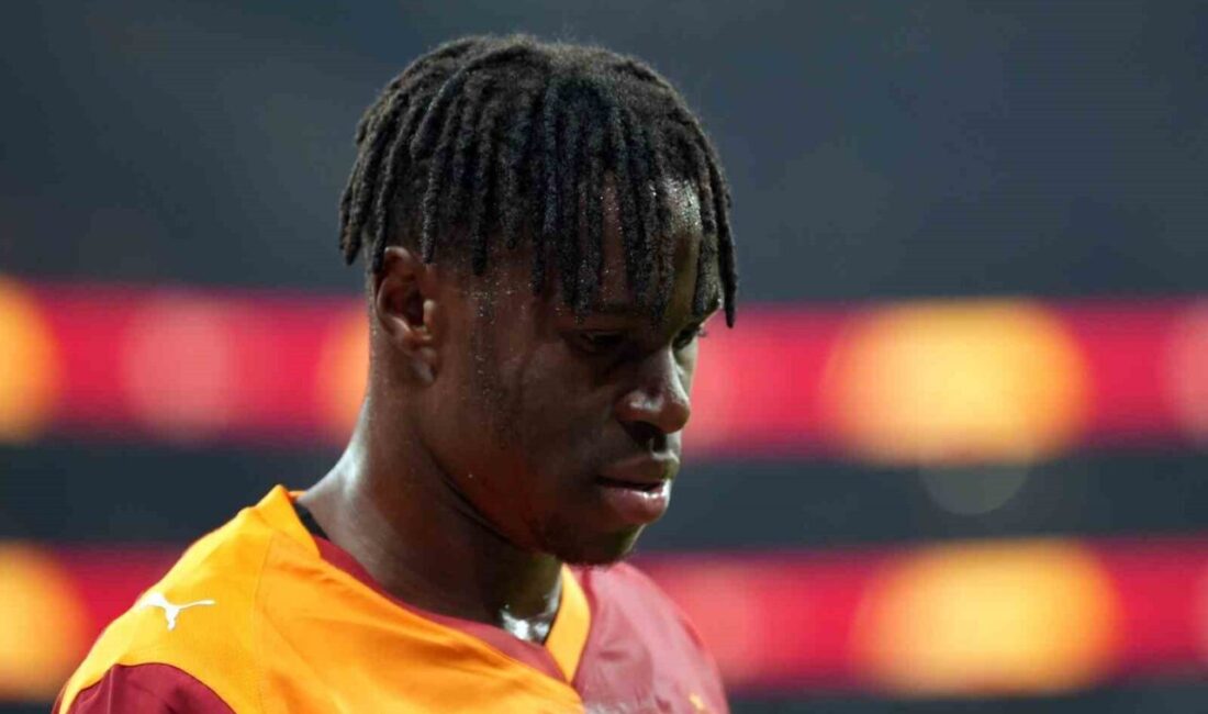 Galatasaray, Beşiktaş derbisinde sakatlanan Wilfried Singo'nun sol arka adalesinde orta