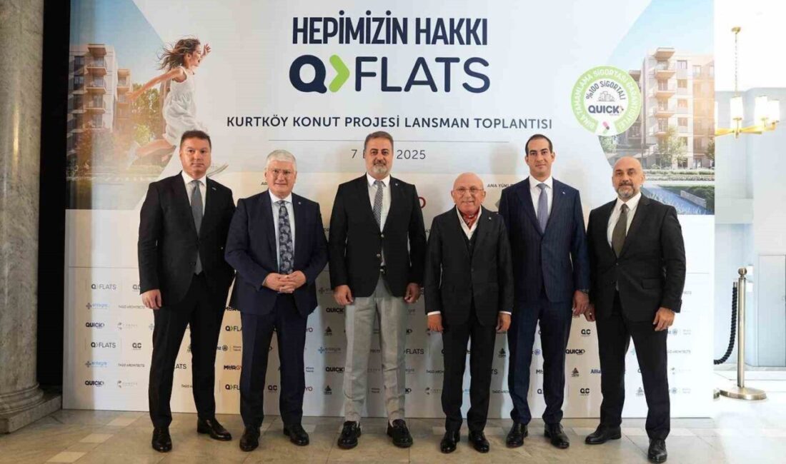 MHR GYO, İstanbul Kurtköy'de QFlats projesini hayata geçiriyor. Bu proje