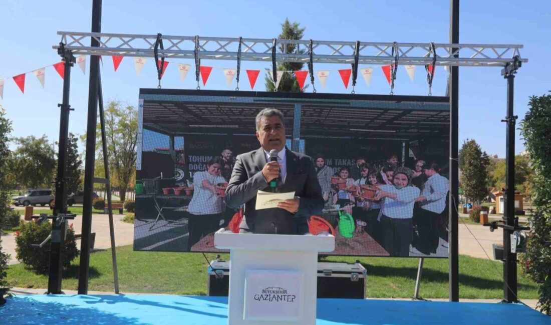 Gaziantep'te düzenlenen 2. Tohum Takas ve Doğa Dostu Tarım Şenliği,